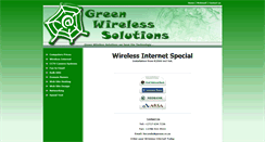 Desktop Screenshot of greenwireless.co.za