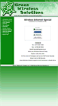 Mobile Screenshot of greenwireless.co.za